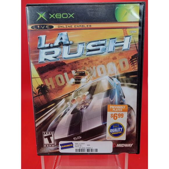 L.A. Rush (Microsoft Xbox, 2005) - Complete With Manual - Picture 1 of 6